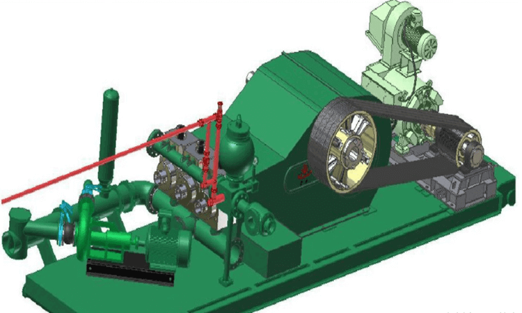 The Components and Installation Process of Drilling Mud Pumps